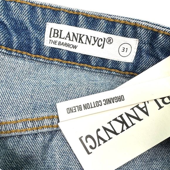 Blank NYC The Barrow Vintage High-Rise Shorts - Size 31 - Picture 3 of 5